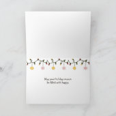 Cartes Pour Fêtes Annuelles Setter Irlandais De Noël En Neige (Intérieur)