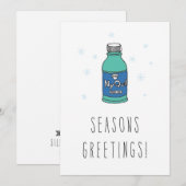 Cartes Pour Fêtes Annuelles Seulement à Silicon Valley Salutation : Salutation (Devant / Derrière)