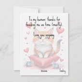 Cartes Pour Fêtes Annuelles 💘🐈Shadow of Love (Dos)