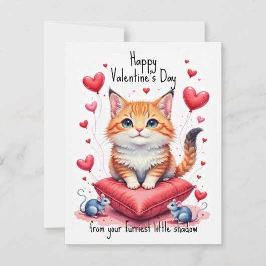 Cartes Pour Fêtes Annuelles 💘🐈Shadow of Love (Devant)