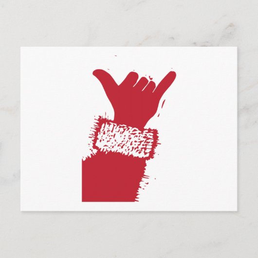 Cartes Pour Fêtes Annuelles Shaka Père Noël (Devant)