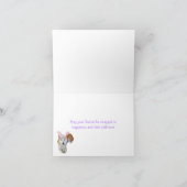 Cartes Pour Fêtes Annuelles Shiba Inu de Pâques (Intérieur)