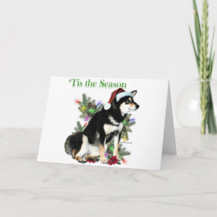 Cartes Pour Fêtes Annuelles Shiba Inu 'Tis