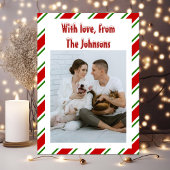 Cartes Pour Fêtes Annuelles Shih Tzu Père Noël Cute Drôle Noël