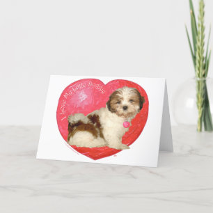 Cartes Pour Fêtes Annuelles Shih Tzu Valentine's Day