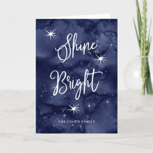 Cartes Pour Fêtes Annuelles Shine Bright at Hanukkah