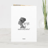 Cartes Pour Fêtes Annuelles Shiva (homonymie) (Dos)