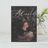 Cartes Pour Fêtes Annuelles si béni (Debout devant)