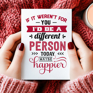 Cartes Pour Fêtes Annuelles Si pas pour vous amusant Ex Anti Valentine's Day