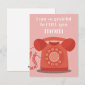 Cartes Pour Fêtes Annuelles Si Reconnaissante (Devant / Derrière)