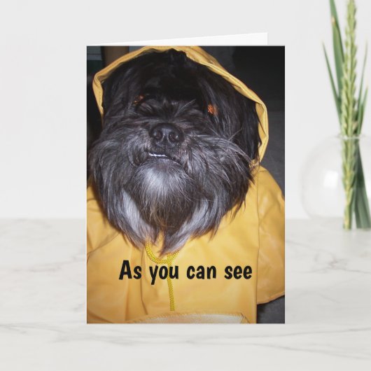 CARTES POUR FÊTES ANNUELLES SI TRISTE ET **BLEU SANS VOUS**** VOUS MANQUE ! !  (Devant)