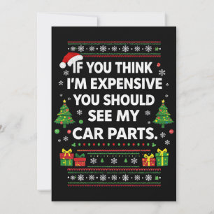 Cartes Pour Fêtes Annuelles Si vous pensez que je suis drôle et cher pour Noël