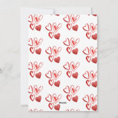 Cartes Pour Fêtes Annuelles Sibérie Husky Amoureux des chiens Valentine Cadeau (Dos)