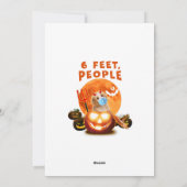 Cartes Pour Fêtes Annuelles Sibérien Husky Père Noël Noël Lumières Noël (Dos)