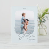 Cartes Pour Fêtes Annuelles Signature brossée | Hanoukka Photo (Debout devant)