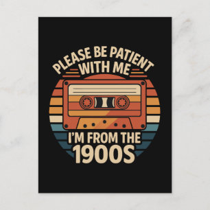 Cartes Pour Fêtes Annuelles S'il vous plaît, soyez patient avec moi Je viens d