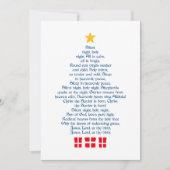 Cartes Pour Fêtes Annuelles Silent Night (Devant)