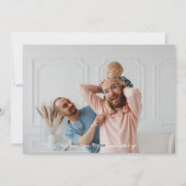 Cartes Pour Fêtes Annuelles Simple amusant rose et rouge photo (Dos)