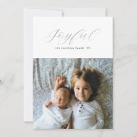 Simple Argent Doré Joyful Script
