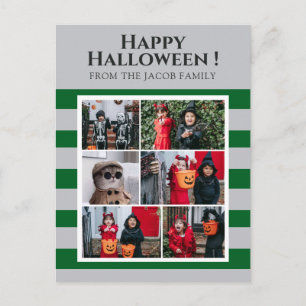 Cartes Pour Fêtes Annuelles Simple Boo Spooky Strip Joyeux Halloween 6 Photo