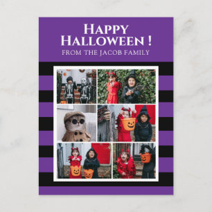 Cartes Pour Fêtes Annuelles Simple Boo Spooky Strip Joyeux Halloween 6 Photo