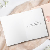 Cartes Pour Fêtes Annuelles Simple Cherry Pink Bow petit ami mari Anniversaire