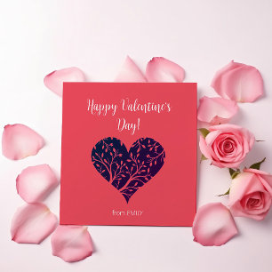Cartes Pour Fêtes Annuelles Simple Cours Élémentaire Rouge et Blanc pour la Sa