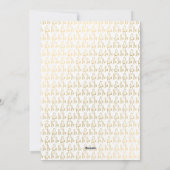 Cartes Pour Fêtes Annuelles Simple Elegant Gold Script Joyeux Noël Photo (Dos)