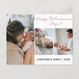 Cartes Pour Fêtes Annuelles Simple Elegant Love valentinday Famille 3 photo
