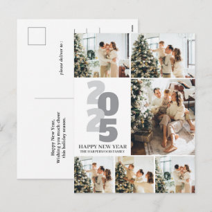 Cartes Pour Fêtes Annuelles Simple Élégant Moderne Bonne Année 6 Photo