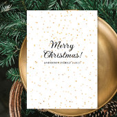 Cartes Pour Fêtes Annuelles Simple Galaxy Bold HO HO HO Noël