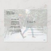 Cartes Pour Fêtes Annuelles Simple Joyeux Baisers Chaleureux Souhaits Enregist (Dos)