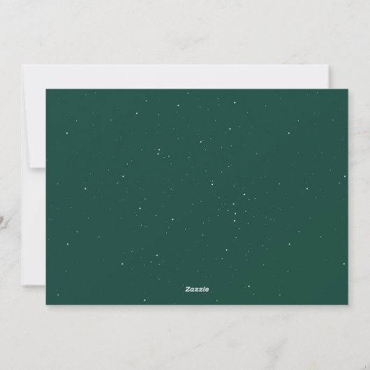 Cartes Pour Fêtes Annuelles Simple Joyeux script de Noël photo (Dos)