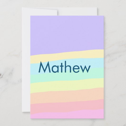 Cartes Pour Fêtes Annuelles simple lettre initiale monogramme ajouter votre no (Devant)