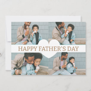 Cartes Pour Fêtes Annuelles Simple Meilleur Papa Simple Photo Fête des Pères