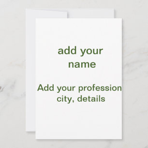 Cartes Pour Fêtes Annuelles Simple minimal vert ajoutez votre texte nom photo