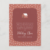 Cartes Pour Fêtes Annuelles Simple Moderne Chic Immobilier (Devant)