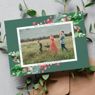 Cartes Pour Fêtes Annuelles Simple moderne Noël Autre photo de voeux