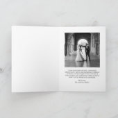 Cartes Pour Fêtes Annuelles Simple photo Elegant Noël (Intérieur)