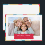 Cartes Pour Fêtes Annuelles SIMPLE PHOTO moderne minimaliste géométrique or ro<br><div class="desc">par kat massard >>> WWW.SIMPLYSWEETPAPERIE.COM<<< An elegant card design featuring quote that you can change yourself! White geometric border on the backside, giving you the opportunity to handwrite a personal message or place a full portrait photo. NOTE >> Contactez-moi kat@simplysweetpaperie.com si vous avez besoin d'aide pour redimensionner vos photos à...</div>