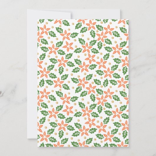 Cartes Pour Fêtes Annuelles Simple Photo moderne Noël religieux (Dos)