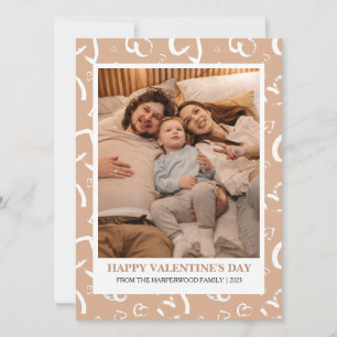 Cartes Pour Fêtes Annuelles Simple Rustic Hearts Love valentine's day photo