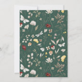 Cartes Pour Fêtes Annuelles Simple Script Boho Arch Noël (Dos)