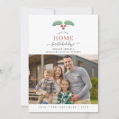 Cartes Pour Fêtes Annuelles Simple Script Nouvelle maison pour les vacances Ph (Devant)