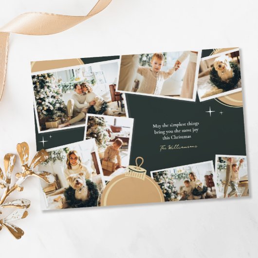 Cartes Pour Fêtes Annuelles Simple Things 7 Photo Collage Noël