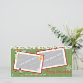 Cartes Pour Fêtes Annuelles Simplement Noël (Debout devant)