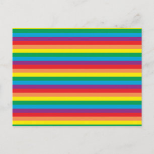 Cartes Pour Fêtes Annuelles Simply Rainbow Pattern