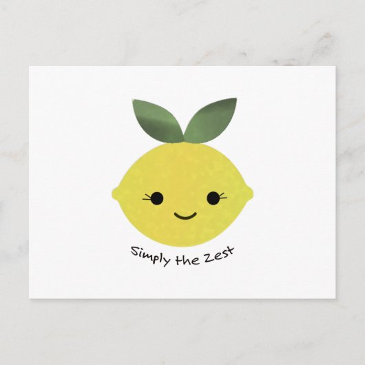 Cartes Pour Fêtes Annuelles Simply the Zest Cute (Devant)