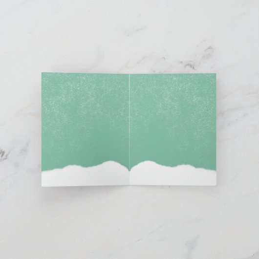 Cartes Pour Fêtes Annuelles SipNShop Holiday Card (Intérieur)