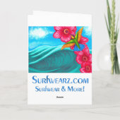 Cartes Pour Fêtes Annuelles Sirène Valentine (Dos)